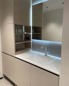 Muebles de Baño Personalizados, Gabinetes de Baño Montados en la Pared con Espejo - Product Image 3