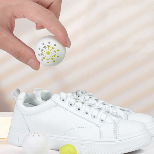 6 штук шкаф дезодорант для удаления запаха освежитель воздуха тапки шарики обувной дезодорант шарики