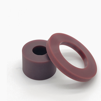 Gasket silikon merah Tipe C konektor cepat poliuretan Flat Washer karet Gasket