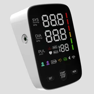 Prezzo di fabbrica Monitor per la pressione sanguigna del braccio superiore ricaricabile ambulatoriale USB Wifi macchina digitale per la pressione sanguigna ospedale casa