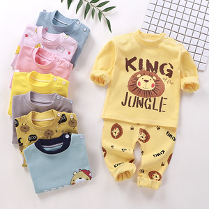Ensembles de vêtements pour bébés automne-hiver 2021, manches longues + pantalon, vêtements pour enfants, dessins animés, confortables, ensembles de vêtements pour bébés garçons et filles - Product Image 2