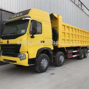 China Sinotruk Used Howo A7 8x4 Large Dump Trucks 40ton Dump Truck 80ton Hot Sale