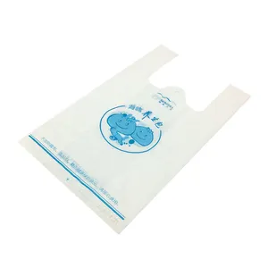 Bolsas de plástico con cordón biodegradable recicladas degradables multifuncionales bolsa de basura para ventas al por mayor