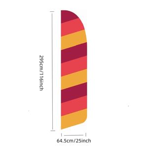 ธงสีรุ้งแบบด้านเดียว25*116นิ้วธง <span class=keywords><strong>lgtb</strong></span> แบบกันน้ำธงขนนกสำหรับชายหาดแบนเนอร์ลมลอยได้ - Product Image 3