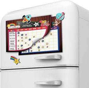 Từ hành vi Sao thưởng việc vặt biểu đồ linh hoạt biểu đồ nam châm ủng hộ cho tủ lạnh dạy trách nhiệm - Product Image 4