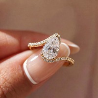 Fabricant de bijoux sur mesure, bagues en moissanite, argent sterling 925, alliance pavée halo, bague de promesse de mariage pour femmes