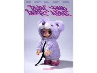 Figurine en peluche Ours Rébellion, Pendentif de sac bandoulière, Porte-clés Boîte mystère