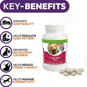 Integratore per Animali Domestici a Marchio Privato per Ridurre Ansia, Stress e Iperattività, Compresse per il Benessere di Tutte le Razze - Product Image 2