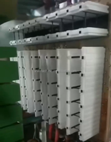 Ligne de production automatique de briques ICF en EPS pour la construction de boîtes à poissons et de casques