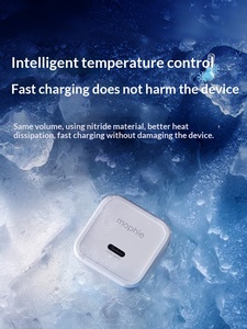 <span class=keywords><strong>Chargeur</strong></span> rapide USB C <span class=keywords><strong>Mophie</strong></span> 45W, <span class=keywords><strong>chargeur</strong></span> original 30W 40W Type C Gan, <span class=keywords><strong>chargeur</strong></span> haute vitesse pour iPhone Xiaomi Samsung Android - Product Image 4