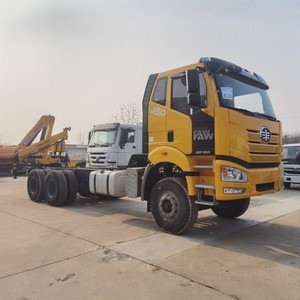 Camion grue télescopique professionnelle FAW 6x4 à montage arrière pour services sur chantier - Product Image 4