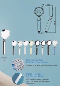 Soffione Doccia Portatile ad Alta Pressione Hongdec con Filtro per Progetti Bagno Hotel e Appartamenti - Product Image 5