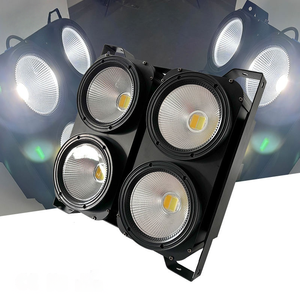 Fabrieks 4x100W 400W 4-ogen DMX512 COB <span class=keywords><strong>Blinder</strong></span> LED-verlichting voor publiek, feesten, theaters, studio's en DJ's - Product Image 3