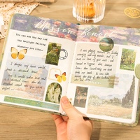 Ensemble de journalisation DIY en gros, ensemble complet de papeterie pour journal, ensemble de livre de budget, journal, carnet de scrapbooking avec autocollants, ensemble de papeterie