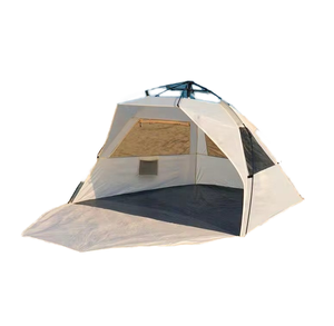 Nueva Carpa de Playa Instantánea Impermeable para 3-4 Personas, Refugio con Protección UV, Carpa de Camping para 4 Estaciones, Fácil de Instalar - Product Image 1