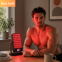 IDEATHERAPY Panneau de luminothérapie LED infrarouge proche RTL40A 660 850nm à rotation 360 degrés, panneau de luminothérapie rouge pour usage domestique