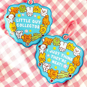 カスタム刺繍キーチェーンフライトジェットタグロゴデザイン編まれた名前タグ刺繍パッチキーチェーン - Product Image 2