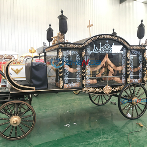 Luxury Funeral Limousine Classic Hearse Popular Nigerian Style Electric Hearse Funeral Hearse Trailer for Sale - Product Image 6