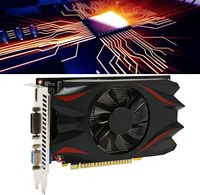 2GB GDDR5 GTX650 128Bit 1059MHZ Core ATI GPU PCI Express3.0 Carte de jeu vidéo Nouveau VGA/DVI PC Gaming Fan Cooler for Workstation
