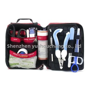 Bolsa de Almacenamiento para Kit de Rescate Médico Familiar Portátil para Mascotas, para Viajes al Aire Libre, Venta al Por Mayor del Fabricante, Color Rojo - Product Image 3