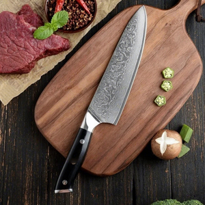 <span class=keywords><strong>Cuchillo</strong></span> <span class=keywords><strong>de</strong></span> <span class=keywords><strong>Chef</strong></span> <span class=keywords><strong>de</strong></span> Acero Inoxidable Damasco <span class=keywords><strong>de</strong></span> 67 Capas con Núcleo <span class=keywords><strong>de</strong></span> Acero VG10, Estilo Moderno Minimalista, Hoja <span class=keywords><strong>de</strong></span> 19.5 cm para Cortar Carne y Verduras - Product Image 3