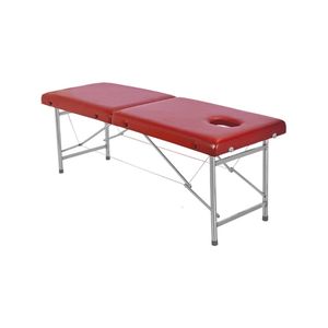 Nouveau lit de massage pliant professionnel en aluminium avec mousse à mémoire de forme et base en acier inoxydable pour la réhabilitation du salon de spa - Product Image 3