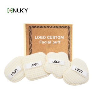 Tampon <span class=keywords><strong>démaquillant</strong></span> <span class=keywords><strong>réutilisable</strong></span> en coton doux pour le soin de la peau du visage - Product Image 3