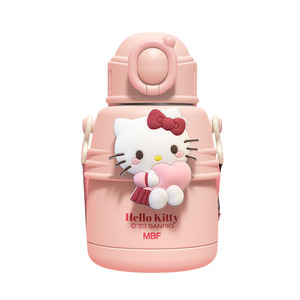 Hello Kitty Children's Insulated Water Bottle 316 Stainless Steel Leak Proof Portable For School Outdoor Travel Gift - Product Image 1