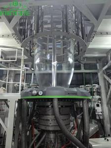 La poubelle de 1200mm couvre la tour horizontale rotative entièrement automatique Machine de soufflage de film à trois couches - Product Image 6