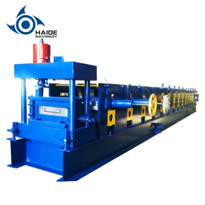 HAIDE New Product Ideas low cost c z channel roll forming machine telescopic channel making machine