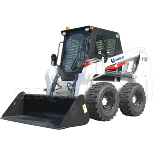 Cargadora de dirección deslizante WT1100 de marca famosa de China con bomba de cojinete de motor de cilindro hidráulico Huade-en venta - Product Image 1