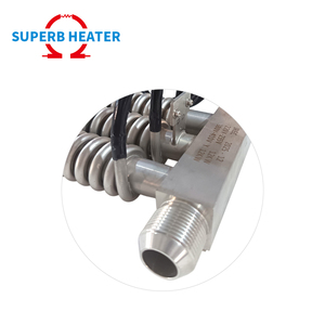 Calentador Indirecto Personalizable con Elemento Calefactor Eléctrico Espiral de Alta Potencia para Tuberías de Líquidos - Product Image 5