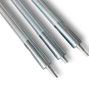 Knurled và mặt đất kết thúc trống cho máy riêng biệt PTFE tráng xi lanh trục cho thủy tinh truyền đạt - Product Image 6