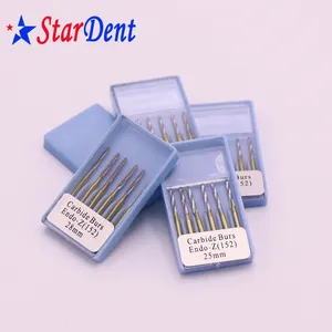 Brocas de carboneto para instrumento dental, venda quente, brocas de extração de dentes, brocas de z