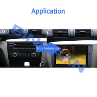 Autoradio Android 2005, Navigation GPS, WIFI, lecteur multimédia vidéo, 2 Din, pour voiture BMW série 3, E90, E91 (2012-10.0)