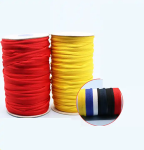 Vente en gros d'usine, bande de tissu réfléchissant en polyester TC de 1,3 cm, 1,5 cm, 2,0 cm, bordure de tissu, bordure de tissu, garniture à coudre sur les vêtements - Product Image 6