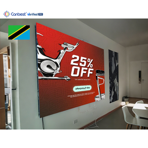 Canbest Fiw P2.5 2,5 Mm 2560X1920Mm 8.4X6.3Ft Pantalla de visualización de pared de video LED interior para centro comercial en Tanzania - Product Image 1
