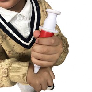 Promotional Giveaway Toy Syringe Shape Anti Stress <b>Squeeze</b> <b>Balls</b> - Product Image 2