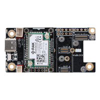 Placa PCB de módulo Wisblock RAK4630 + 19007 con chip Bluetooth SX1262 Lora y NRF52840 para radio de nodo Meshtastic