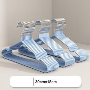 Perchas Metálicas Antideslizantes para Ropa, Ideales para Dormitorios Estudiantiles, Protegen los Hombros y No Dejan Marcas, para Niños y Adultos - Product Image 2