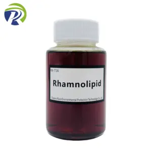Rhamnoolipid, biosurfactant, oil - water separation of crude oil, demulsifier additive