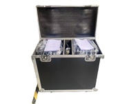 Nouvelle mallette de transport DJ Hengyu 2025 en aluminium noir personnalisée OEM/ODM, boîte de transport robuste pour batterie et équipement de sonorisation