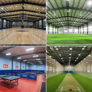 Pabellón Deportivo Multiusos, Gimnasio, Arena Comercial de Gran Envergadura, Venta Directa de Fábrica, Certificación ISO 9001 y CE, Estructura de Acero Q355B - Product Image 3