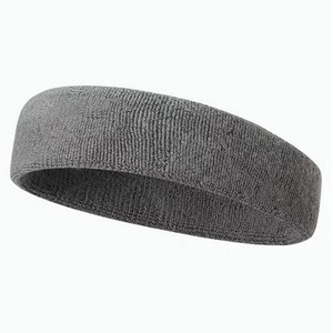 Wholesale Custom Logo Low Price Cotton Sports <b>Elastic</b> Quick Dry Embossing Printing <b>Headband</b> for Athletic Basketball Use - Product Image 5