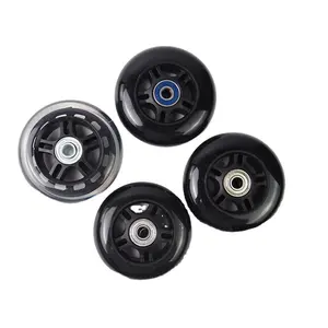 76mm PU inline סקייט גלגלים inline רולר הגלגל להחליק נעליים להחליק במהירות