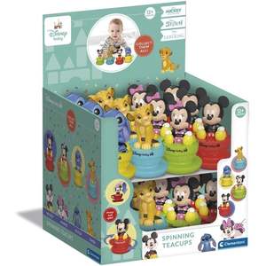 CLEMENTONI DISNEY - Trottola con personaggi assortiti su una tazza - Product Image 1