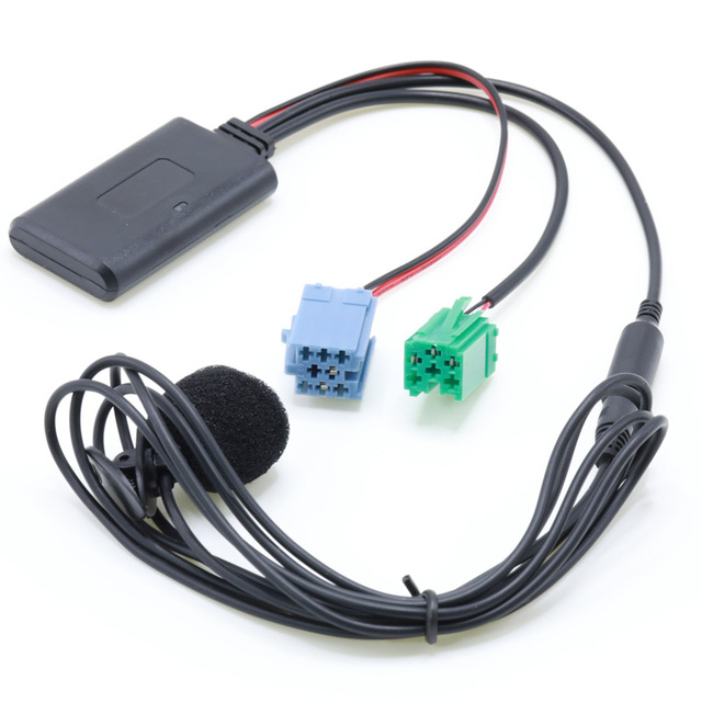 For Renault Car Modification Kit for CD Player Upgrade with for Bluetooth Module AUX Port Hands-Free Stereo Including Microphone