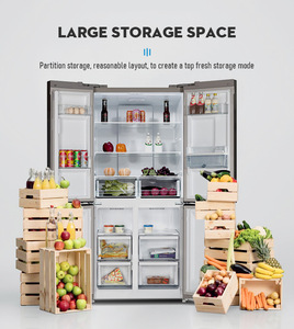 European Standard Four Door Large Capacity Household Double <b>Refrigerator</b> With Energy-saving and Water Dispenser Spacious 4door D - Product Image 3