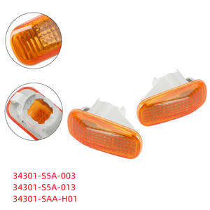 ไฟเลี้ยวฮอนด้า 34301-S5A-013 ฮาโลเจนสีเหลืองอำพันสำหรับซีวิค ฟิต ซีอาร์-วี แอคคอร์ด เวเซลอะไหล่ทดแทน - Product Image 2