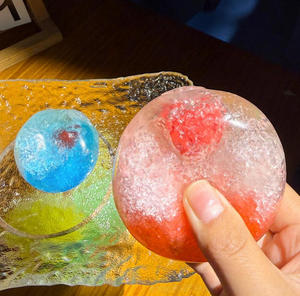 Squishy modellabile effetto frutta slushy con olio di cocco, che squittisce con un suono croccante, antistress, disponibile, MOQ ridotto, all'ingrosso, personalizzazione logo - Product Image 3